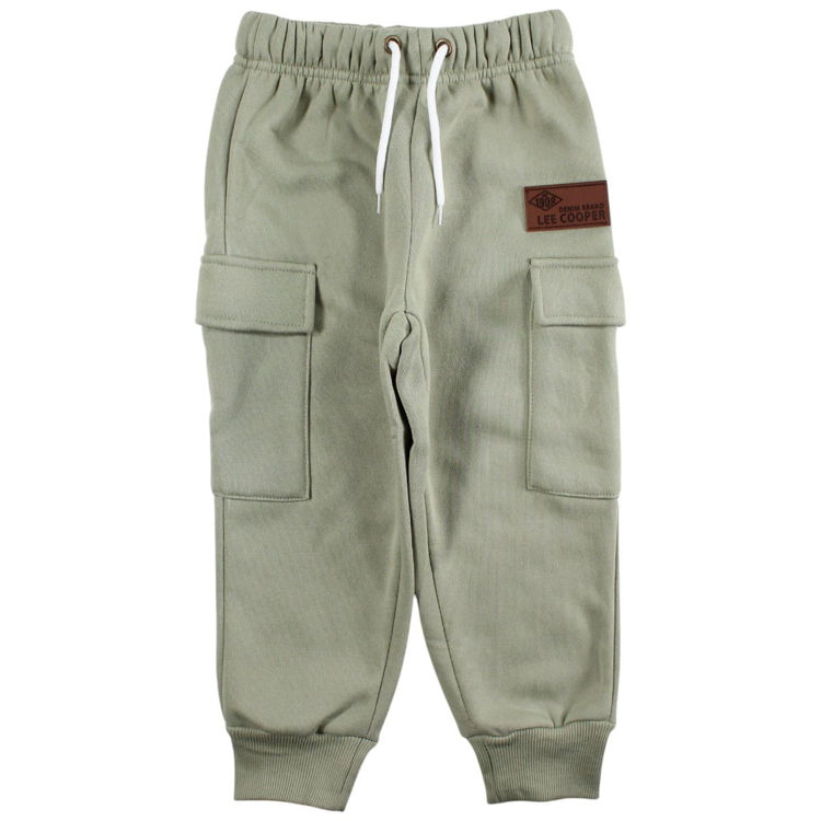 Picture of LLC1254 KIDS THEMAL FLEECY TRACKSUIT TROUSERS WITH POCKETS